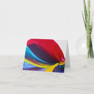 Cartes de note bleue de Fleur