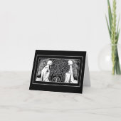 Cartes de note d'anges de Nouveau d'art de (Devant)