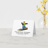 Cartes de note de BPPJH (Fleur jaune)