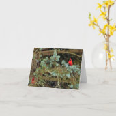 Cartes de note de cardinaux (Fleur jaune)