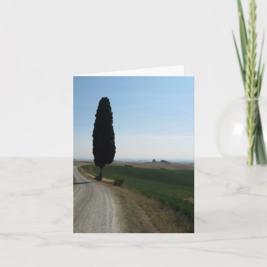 Cartes de note de Cypress italien (Devant)