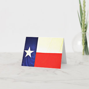 Cartes de note de drapeau du Texas
