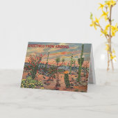 CARTES DE NOTE DE FLORAISON DE DÉSERT (Fleur jaune)