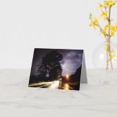 Cartes de note de foudre (Fleur jaune)