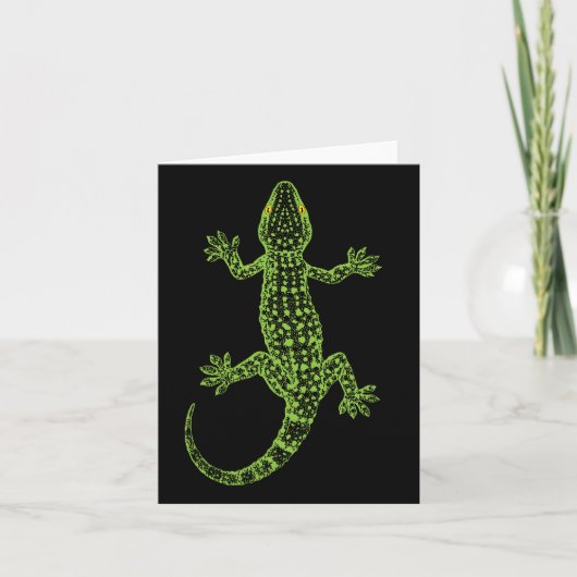 Cartes de note de Gecko (Devant)