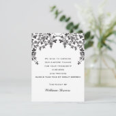 Cartes de note de la sympathie des raisins (Debout devant)