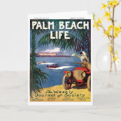 Cartes de note de la vie #19 de Palm Beach (Fleur jaune)