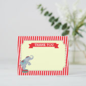 Cartes de note de Merci de cirque de carnaval (Debout devant)