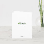 Cartes de note de message de diagramme d'oeil de (Dos)