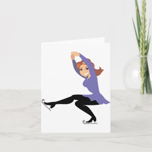 Cartes de note de patinage artistique (Devant)