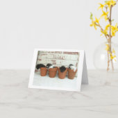 Cartes de note de pots de Kitty (Fleur jaune)