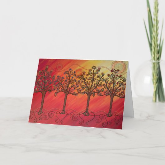 Cartes de note de "quatre soeurs" par (Devant)