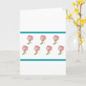 CARTES DE NOTE DE ROSE DE ROSE (Fleur jaune)