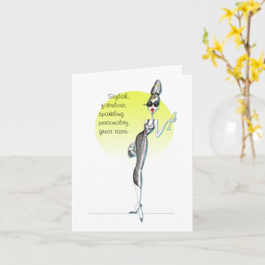 Cartes de note de Tiffanee (Fleur jaune)