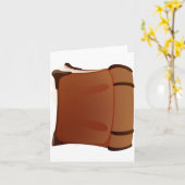 Cartes de note de vieux livre (Fleur jaune)