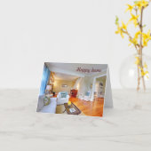 Cartes de note d'immobiliers (Fleur jaune)