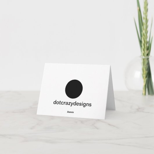 cartes de note dotcrazy (Dos)