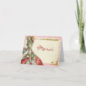 Cartes de note faites sur commande de Merci de (Devant)