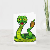 Cartes de note Green Rattlesnake