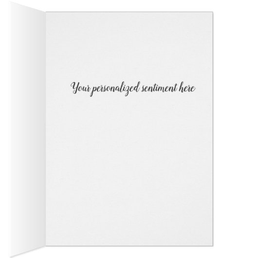 Cartes de note Monogramme Verte Simple Script (Intérieur (Droit))