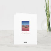 Cartes de note personnalisées par blanc de vue de (Dos)