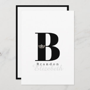 Cartes de note plat Miss America - Sky Black