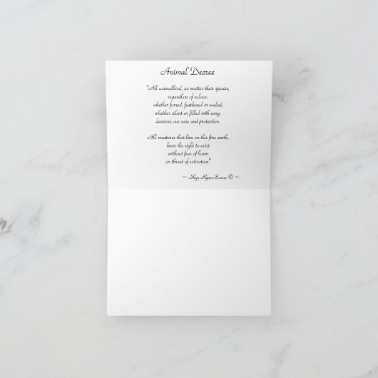 Cartes de note PRÉCIEUSES de gorille de Mtn de ~ (Intérieur)