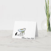 Cartes de note sans fin de café de possibilités (Dos)