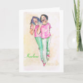 Cartes de note Sororité personnalisées (Devant)