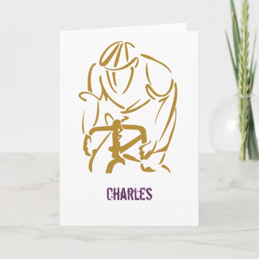 Cartes de note Vélo personnalisées (Devant)