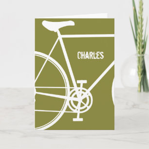 Cartes de note Vélo personnalisées