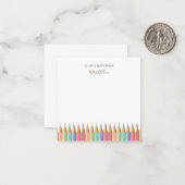 Cartes de notes à emporter de l'enseignant (Devant/Arrière en situation)