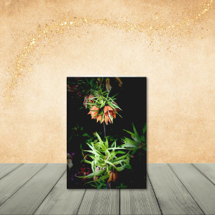 Cartes de notes à fleurs de style impérial Couronn