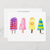 Cartes de notes à main (Devant / Derrière)