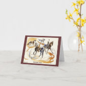 Cartes de notes, aquarelle "Arena Dressage" (Fleur jaune)