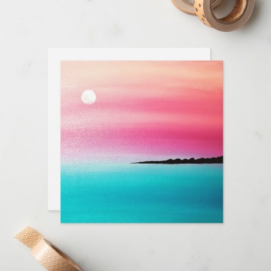 Cartes de notes arc-en-ciel (Devant/Arrière en situation)