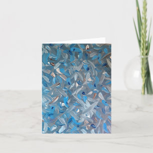 Cartes de notes bleues Dusty