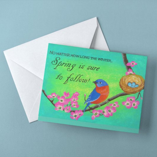 Cartes de notes Bluebird