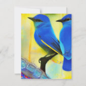 Cartes de notes Bluebird of Happiness (Devant)
