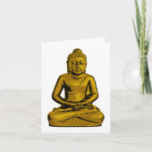 Cartes de notes Bouddha d'or (Devant)