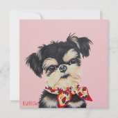 Cartes de notes Bruxelles Griffon (Devant)