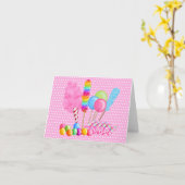 Cartes de notes Candy Circus (Fleur jaune)