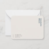 Cartes de notes | Cartes de correspondance papeter (Devant)
