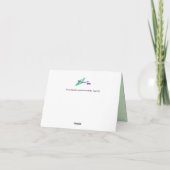 Cartes de notes : Coeurs de marguerites (Dos)