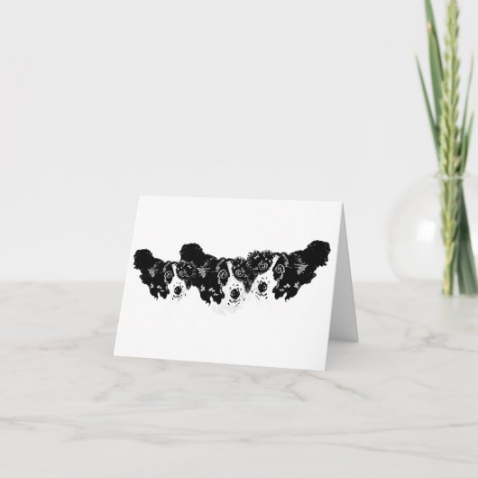 Cartes de notes : Collie (Devant)
