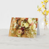 Cartes de notes d'amour mariage (Fleur jaune)