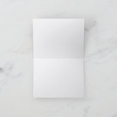 Cartes de notes d'art fin Blush Magnolia Bloom – É (Intérieur)