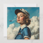 Cartes de notes d'avion (Devant)