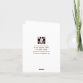 Cartes de notes de baseball rustiques vierges ou v (Dos)