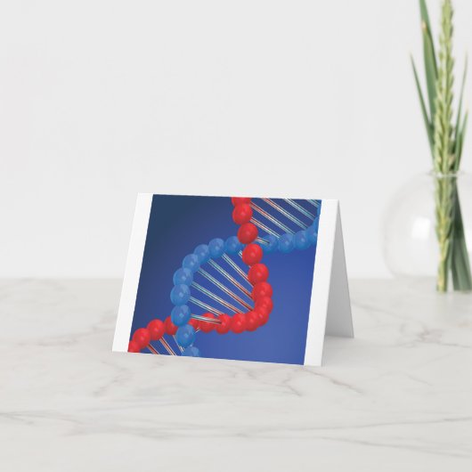 Cartes de notes de brin d'ADN (Devant)